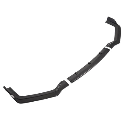 Solid Spare For Infiniti Q50 Sport 2018-2023 Carbon Fiber Front Bumper Lip Spoiler Splitter