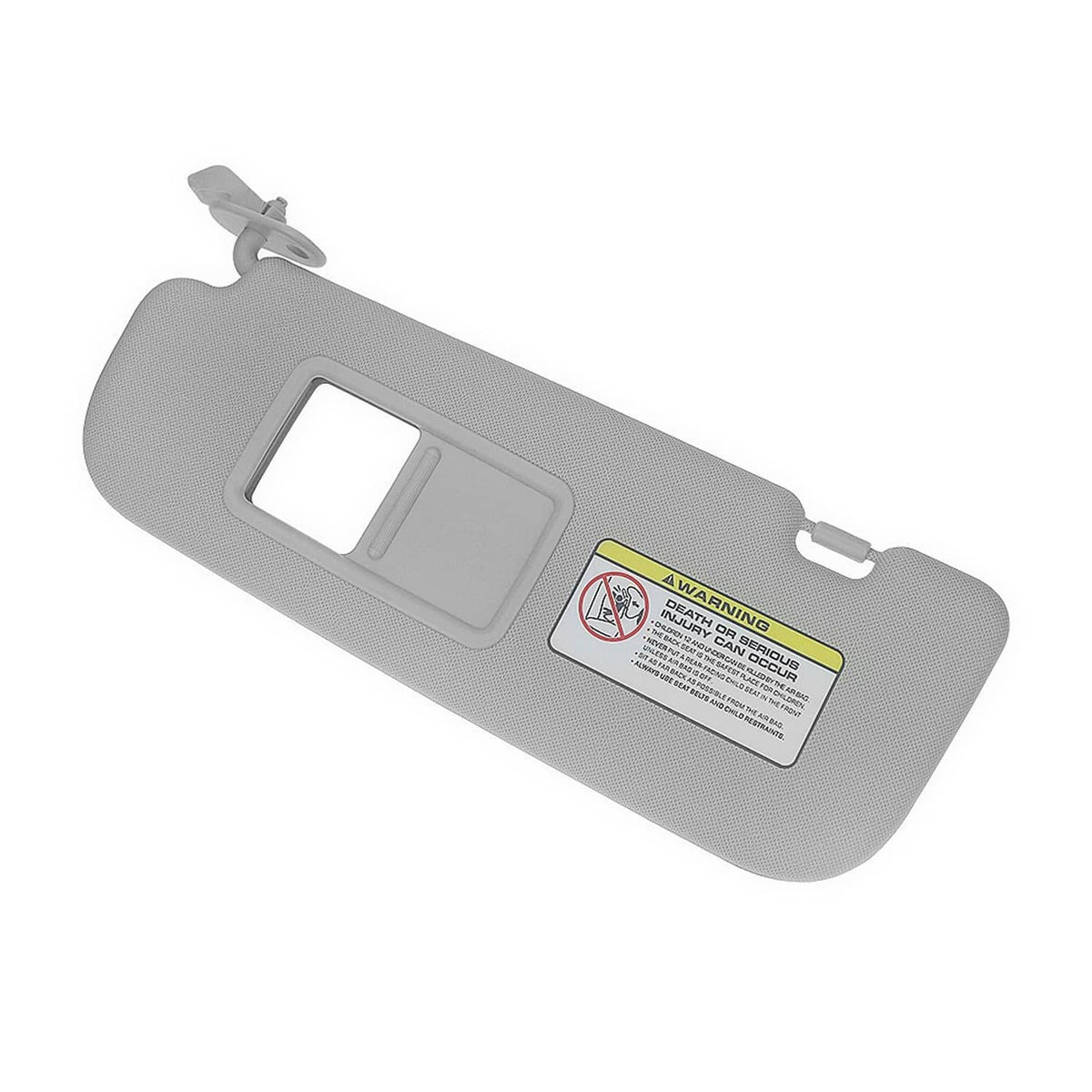 Solidspare Pair Sun Visor w/mirror Driver & Passenger Side For 2012-2015 Hyundai Veloster