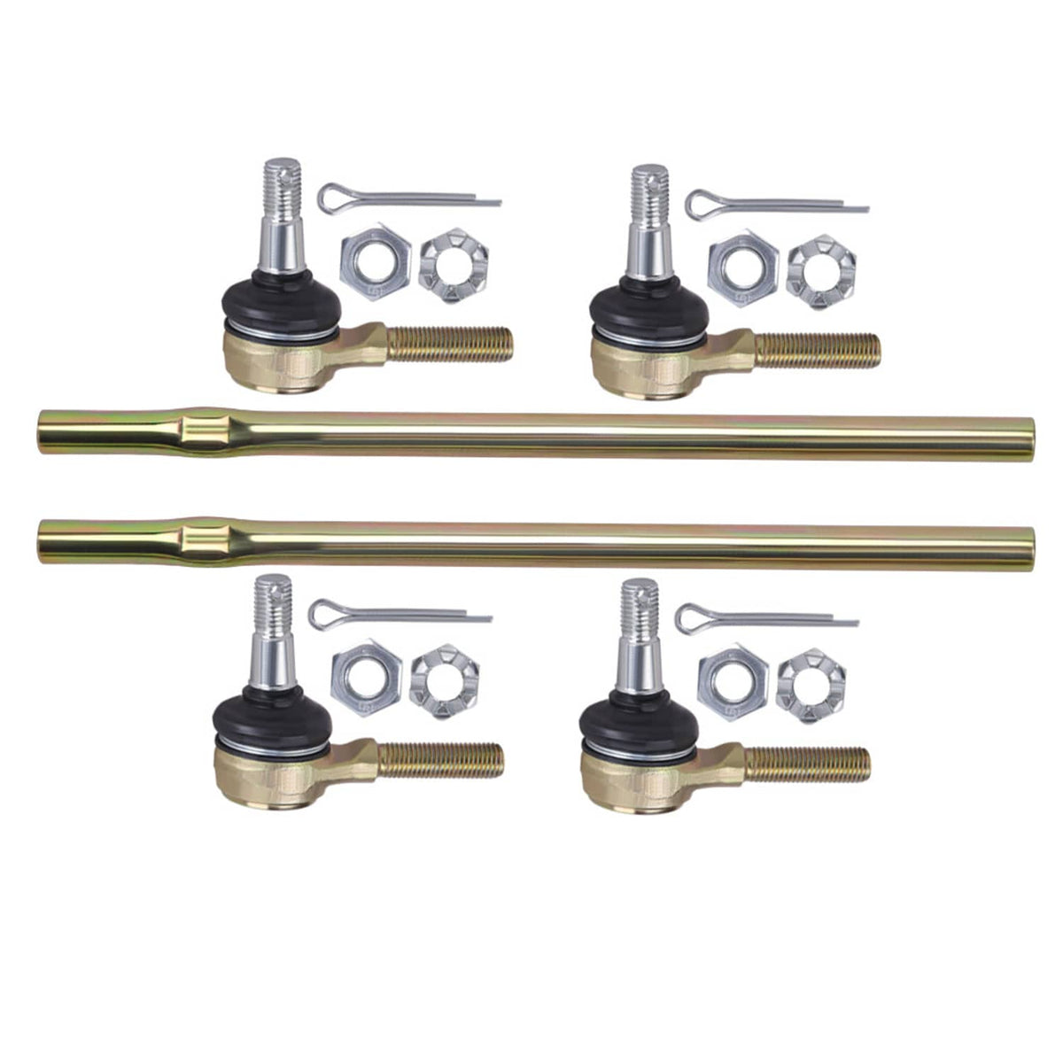 Solidspare 2 Tie Rod Upgrade Kit with Ends For Suzuki Vinson 500 LTA500F 4x4 Manual 2004-07