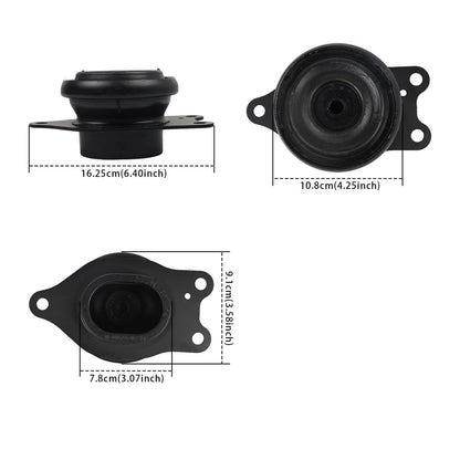 Solidspare For Nissan Altima 2007-2015 L4 2.5L Auto CVT Engine Motor Transmission Mount Kit