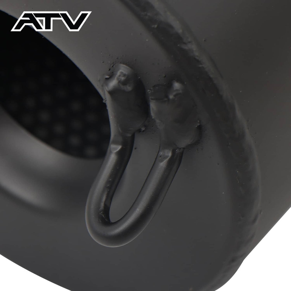 Solidspare Exhaust Muffler Silencer W/Gaskets For Polaris Scrambler 500 2000-2012