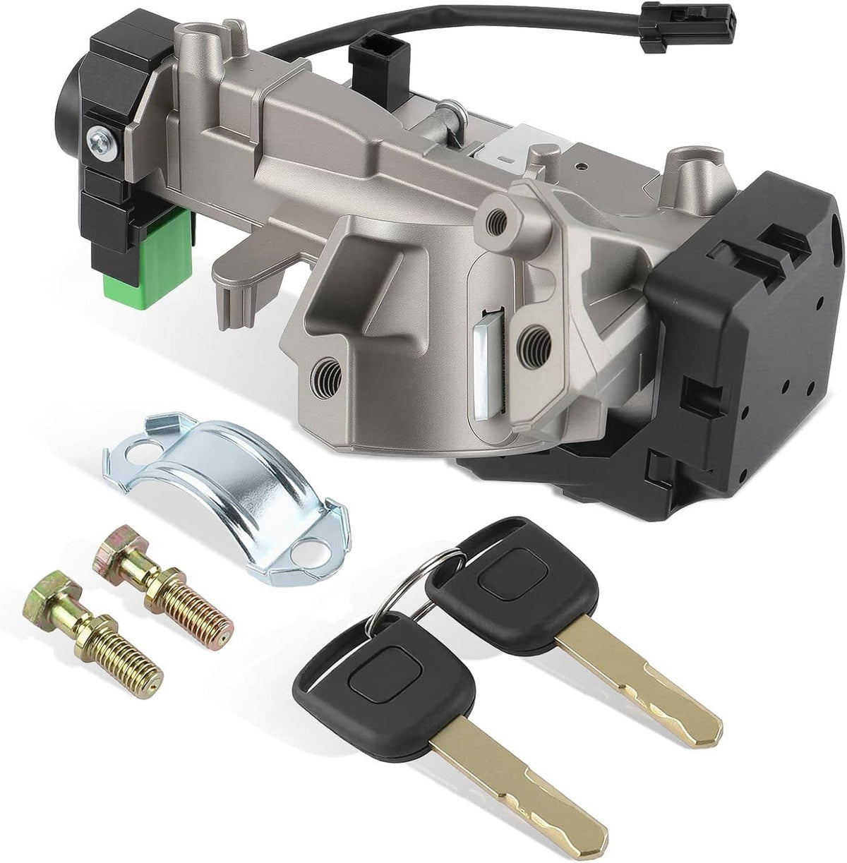 Solidspare Ignition Switch Cylinder Lock Auto Trans For 2003-2007 Honda Accord With 2 Keys