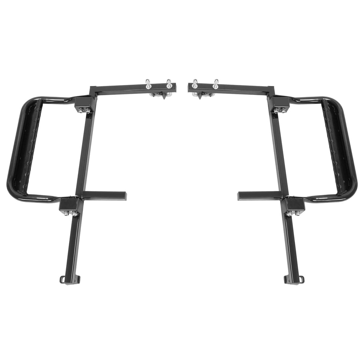 Solidspare 2PCS Black Nerf Bars / Running Boards for EZGO RXV 2008+ Gas/Electric Golf Cart