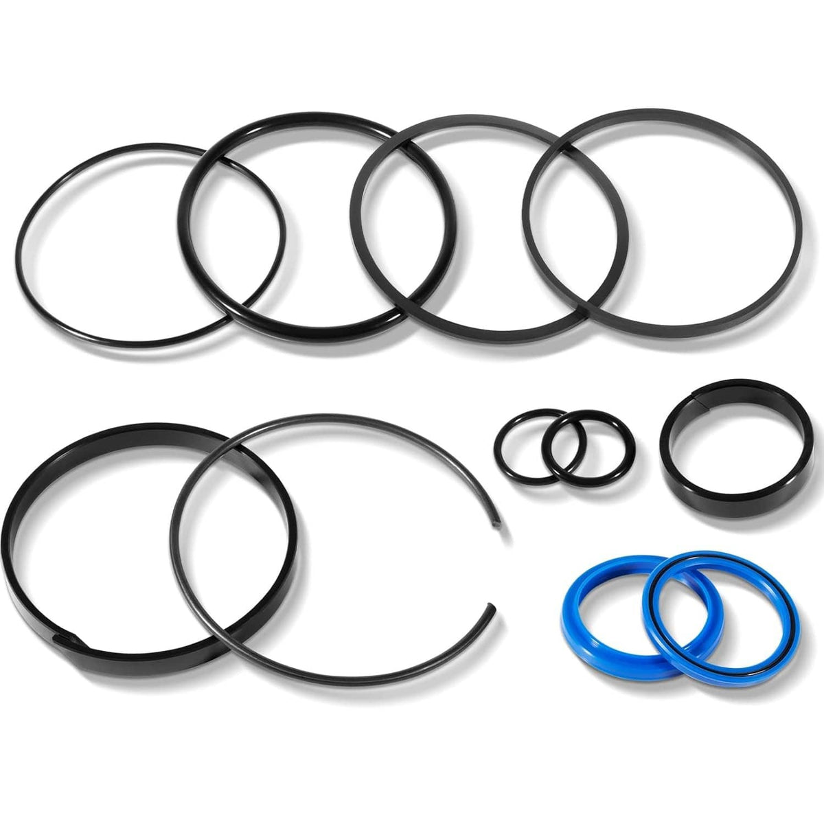 Solid Spare 4.0" Bore x 1.75" Rod Cylinder Hydraulic Log Splitter Cylinder Rebuild Seal Kit