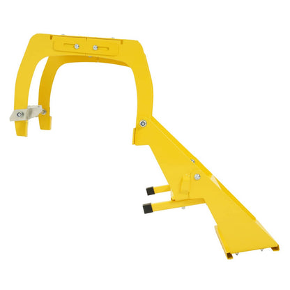 Solid Spare 2-Step 400 lb Truck Trailer Tire Step Non-Slip Platform Folding Heavy Duty