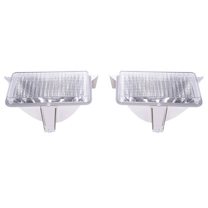 Solid Spare Turn Signal Corner Park Lights Lamps Pair For Chevy GMC 1983-1991 Pickup Truck