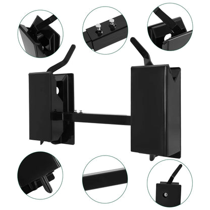 Solidspare Quick Tach Conversion Adapter Attach Adjustable For Skid Steer Loader 4000LBS