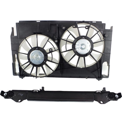 NEW Radiator Cooling Fan Assembly with Shroud for Toyota RAV4 2013-2019 L4 2.5L