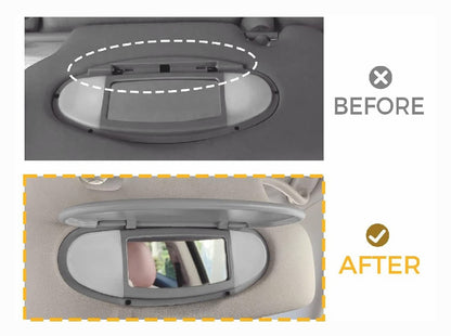 Solid Spare For 2007-14 BMW Mini Cooper R55 R56 R57 R58 R59 R60 R61 Sun Visor Vanity Mirror