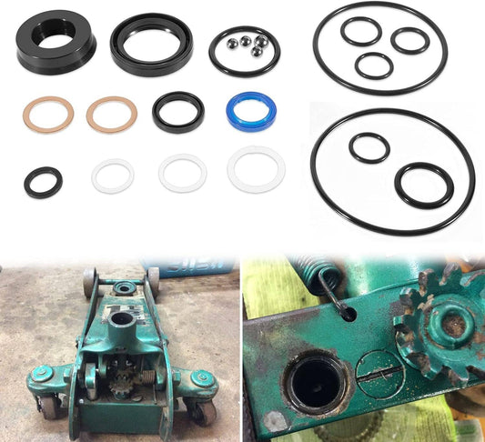 Solid Spare 328.12002 Floor Jack Seal Kit for Sears Craftsman 328.12002 Series 1.5 Ton