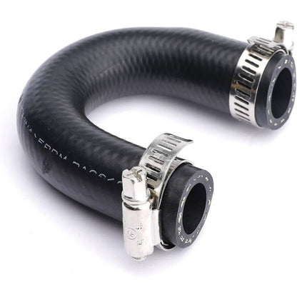 Solidspare LS Heater Core Bypass Delete Hose Coolant Crossover w/ Clamps For Chevy Pontiac