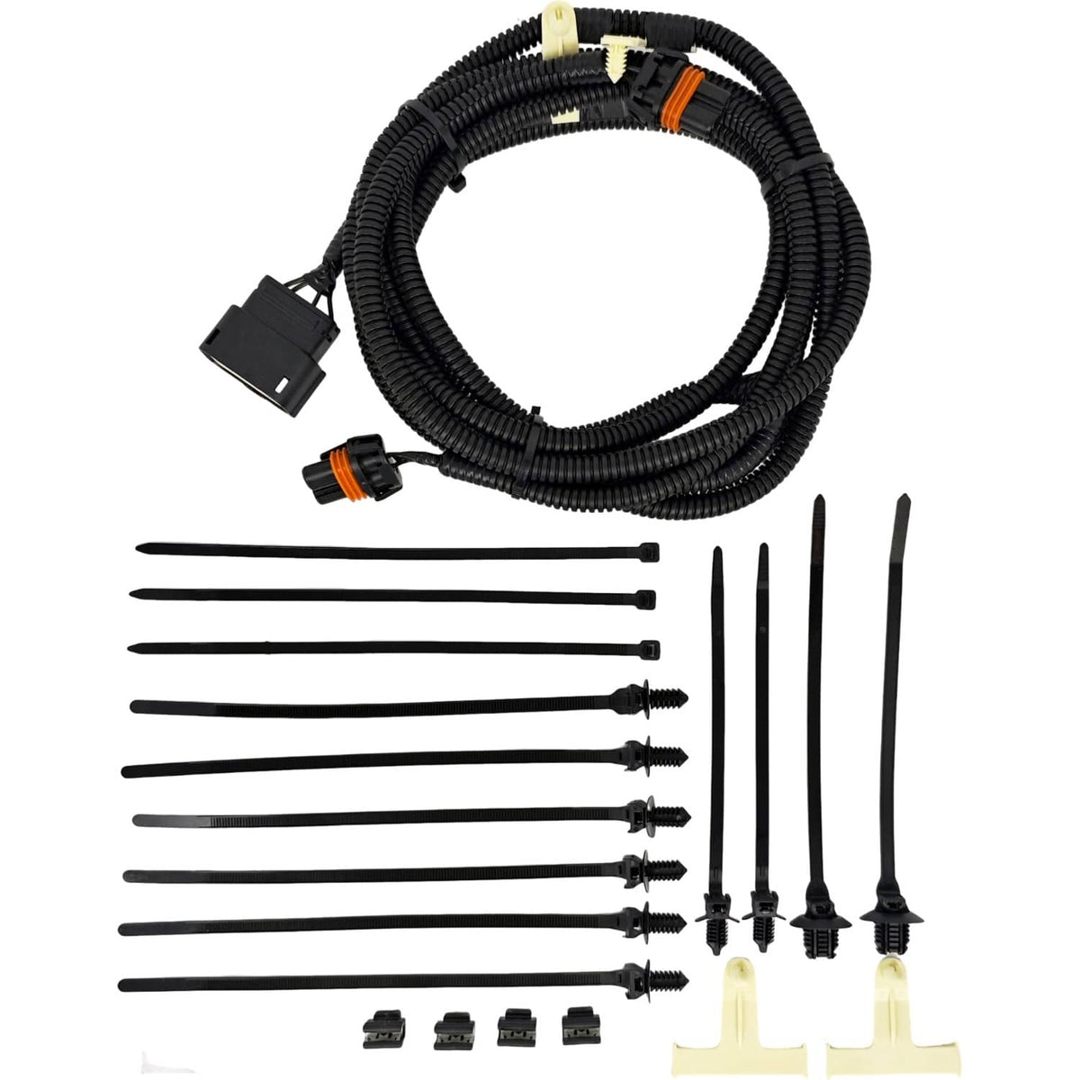 Solid Spare Parking Aid Fog Lamp Wiring Harness LC3Z-15K867-B for Ford Pickup Super Duty
