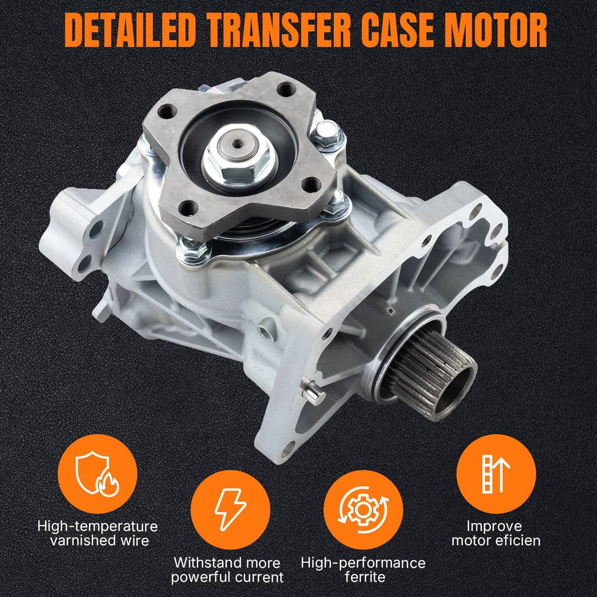 Solidspare Transfer Case Assembly for 2013-2022 Nissan Murano Pathfinder 3.5L 33100-3KA0B
