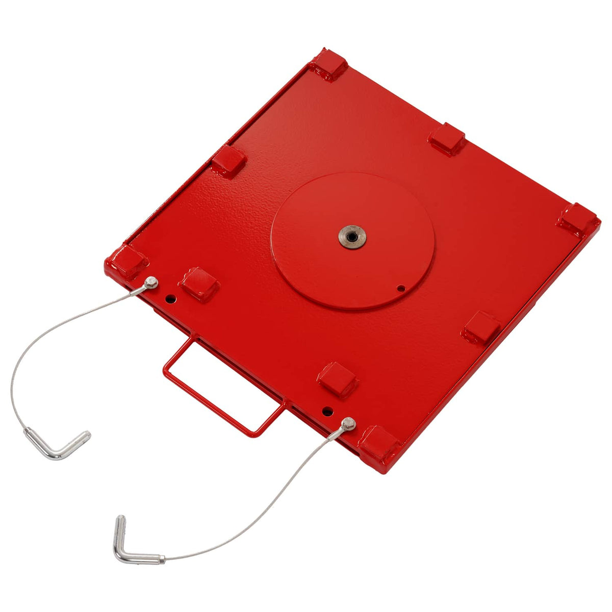 Solid Spare 2PC 2T Wheel Alignment Turn Plate Table 360° Rotating Turntable Heavy Duty