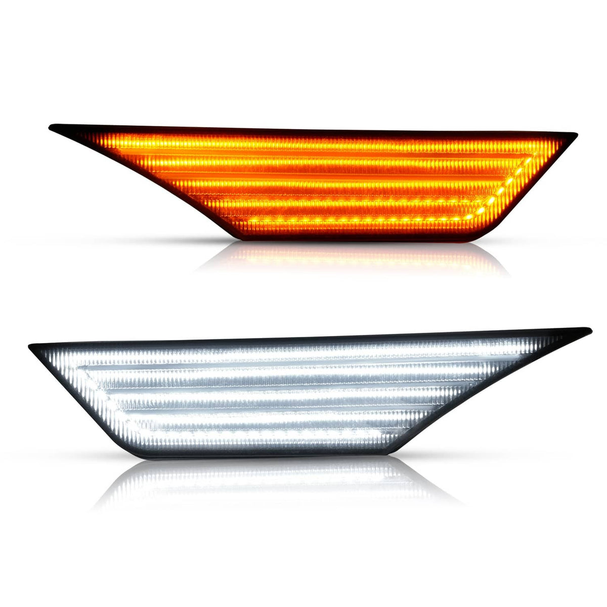 Solid Spare For Honda Civic 16-21 Sequential Dynamic Turn Signal LED Marker Light Assembly