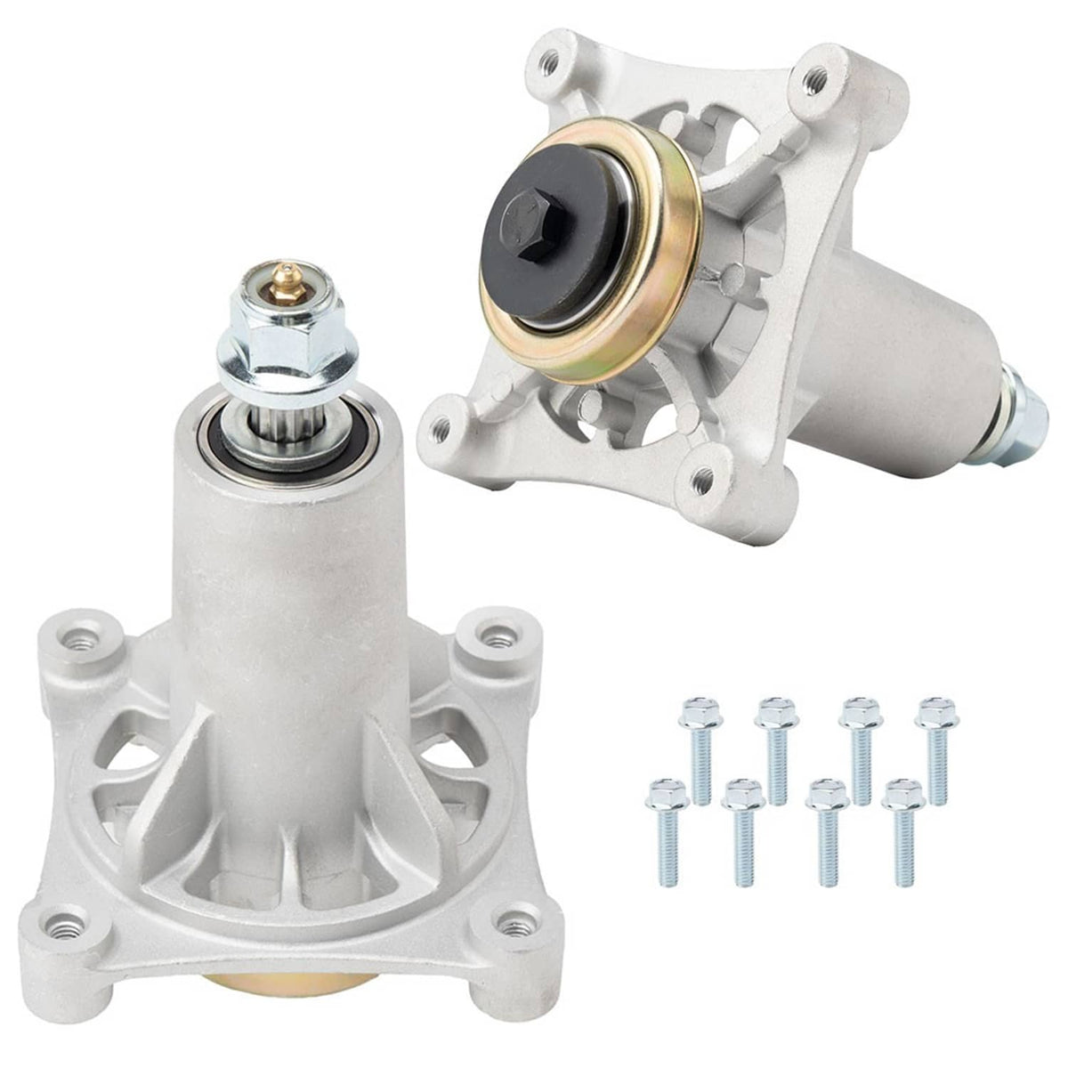 Solidspare 2 Packs Spindle Assembly Fit For Husqvarna Craftman 187292 532187292 532187281