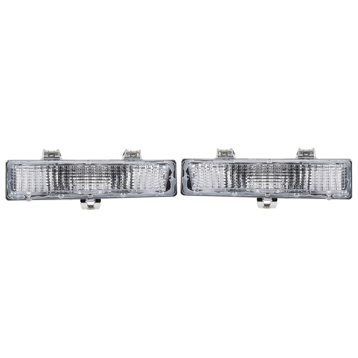 Solid Spare Pair of Front Park and Turn Signal Light Lamps For Chevy Monte Carlo SS 1981-88