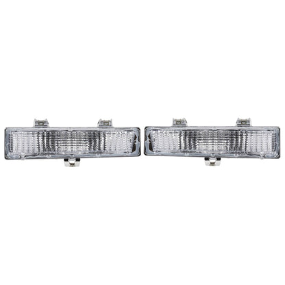 Solid Spare Pair of Front Park and Turn Signal Light Lamps For Chevy Monte Carlo SS 1981-88