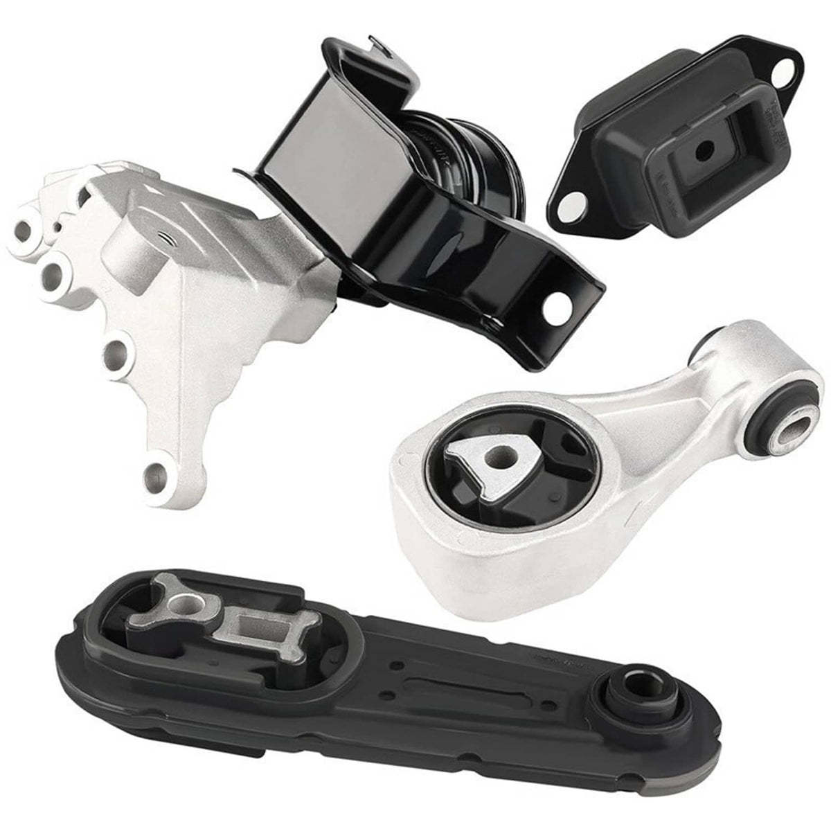 Solidspare 4Pcs Engine Motor w/ Trans Mount Set For 2013-2019 Nissan Sentra 1.8L Auto