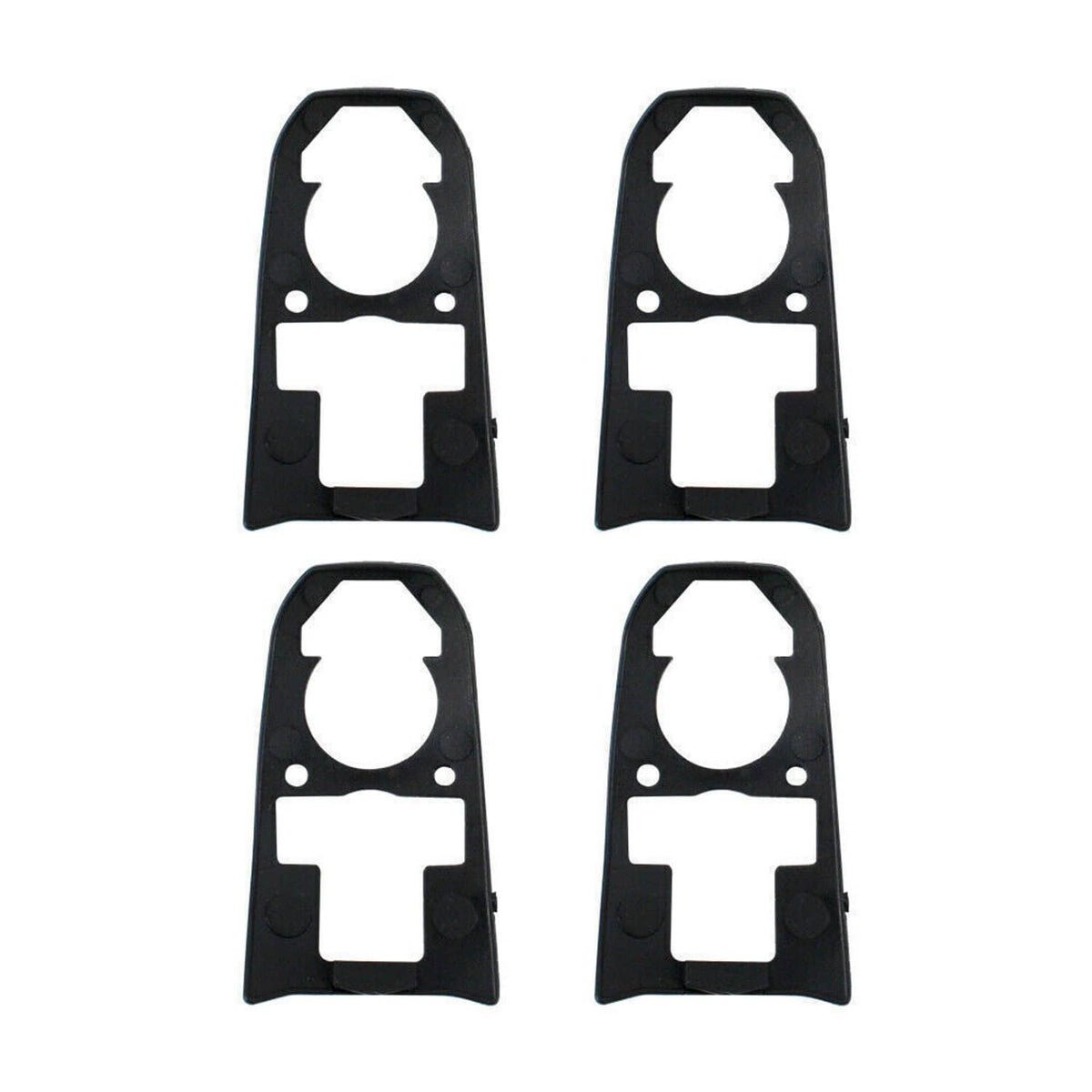 Solidspare Set of 4 Exterior Door Handle Fit For 14-17 Chevrolet Silverado 1500 Chrome New