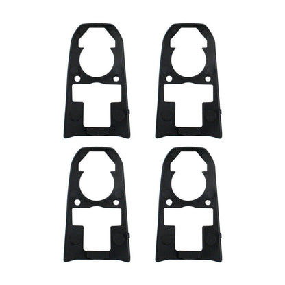 Solidspare Set of 4 Exterior Door Handle Fit For 14-17 Chevrolet Silverado 1500 Chrome New