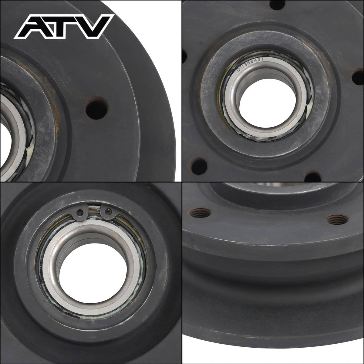 Solidspare Front Brake Rotors M151064 For John Deere Gator TX 4X2, Turf & HTX Models New