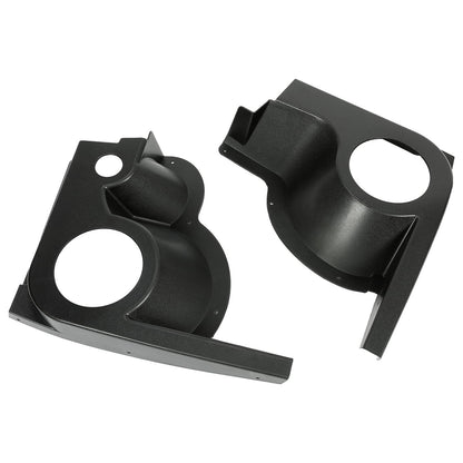 Solidspare For EZGO TXT Golf Cart Speaker Pods Fits 6.5" Speakers Audio Stereo Housings