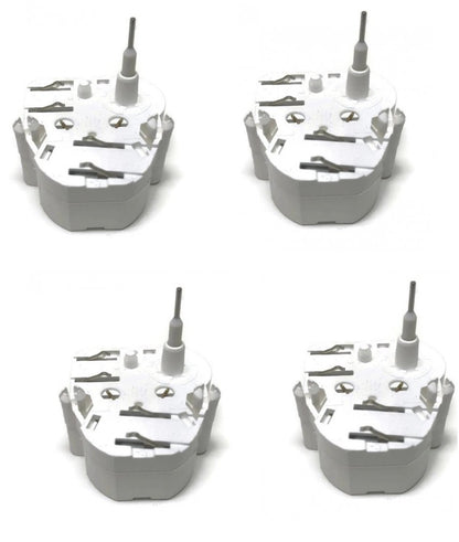 (4) VDO Metal Shaft STEPPER MOTOR for Volvo Gauge Cluster Fuel Temp RPM Speed