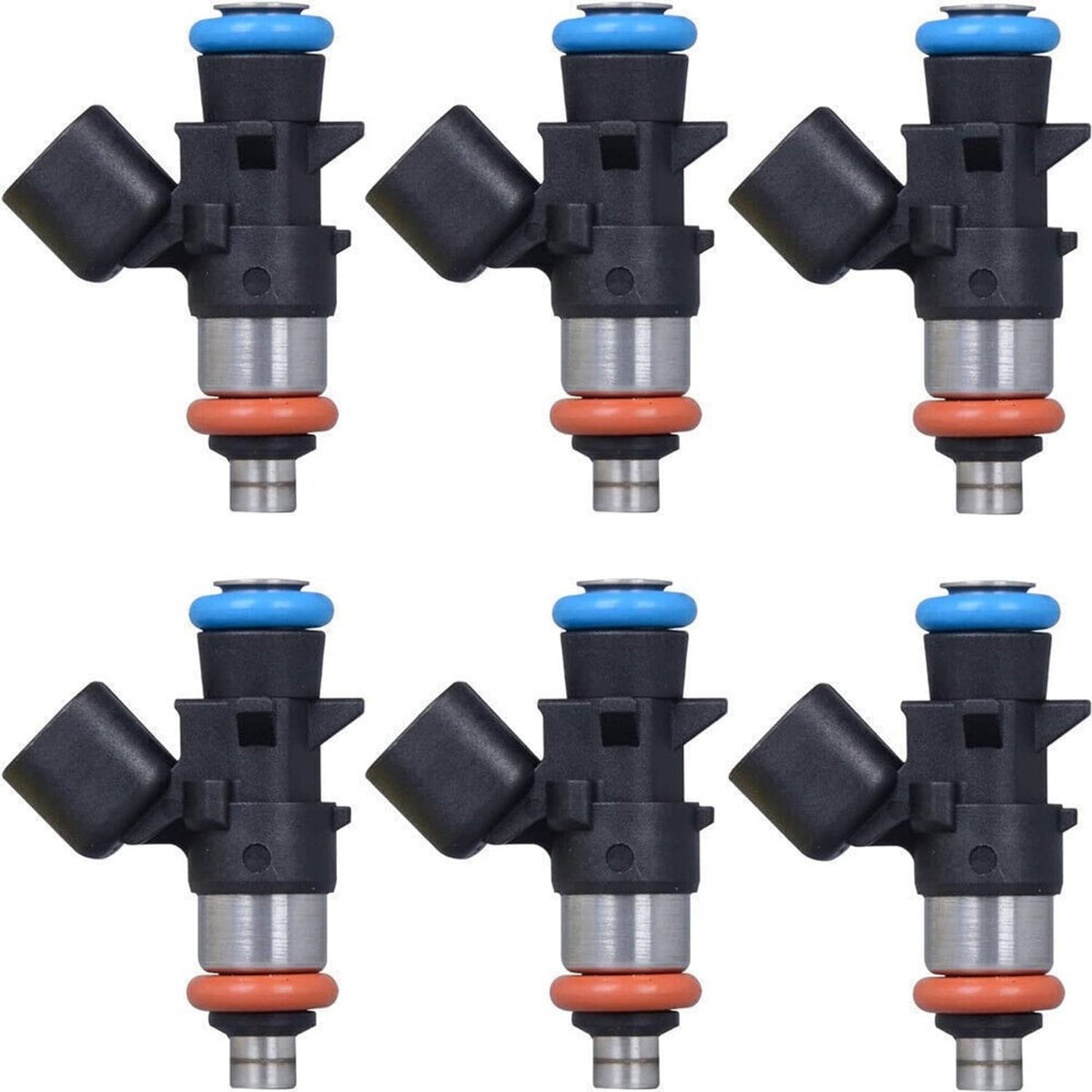 Solidspare New 6x Fuel Injectors for 2011-2019 Chrysler Dodge Ram Jeep 3.6L V6 0280158233