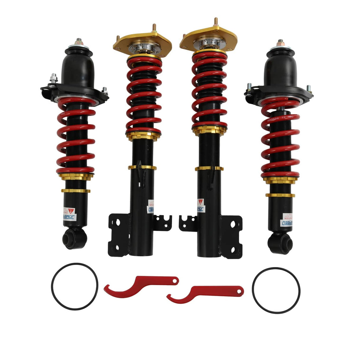 Solidspare Coilovers Lowering Kit Adjustable Height For 2003-2008 Toyota Corolla Matrix