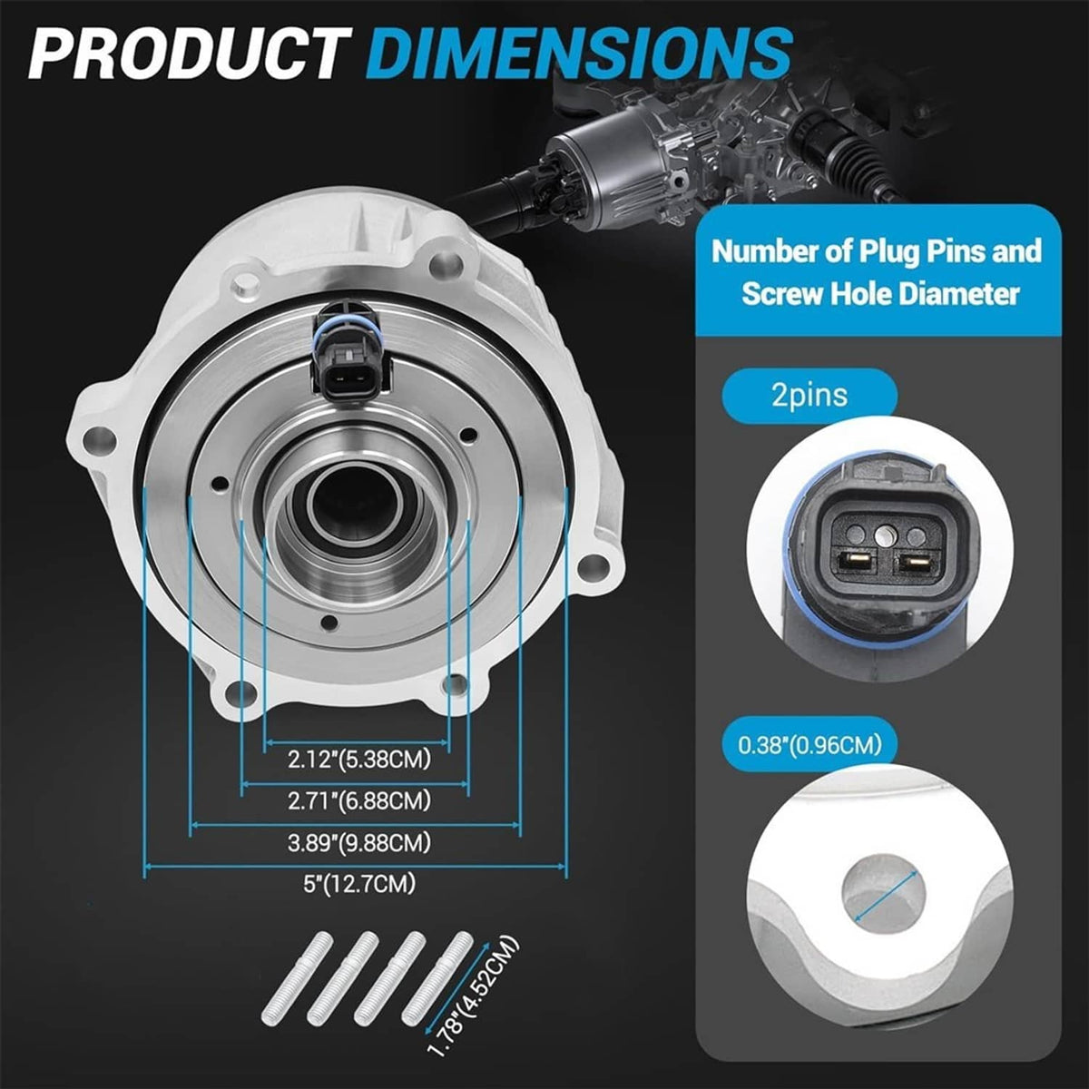 Solidspare Rear Differential Viscous Coupler Coupling For 2006-2017 Toyota RAV4 41303-42023