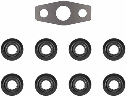 Solid Spare Valve Cover Gasket Set w/ Grommet for Chevy GM Isuzu 4.8L 5.3L 6.0L 6.2L 7.0L V8