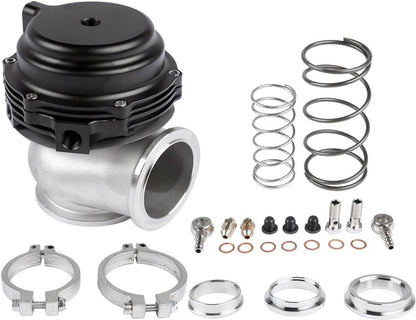 Solidspare Universal 44MM External Turbo Wastegate MV-R TIAL V-Band Flange 7/14PSI Springs