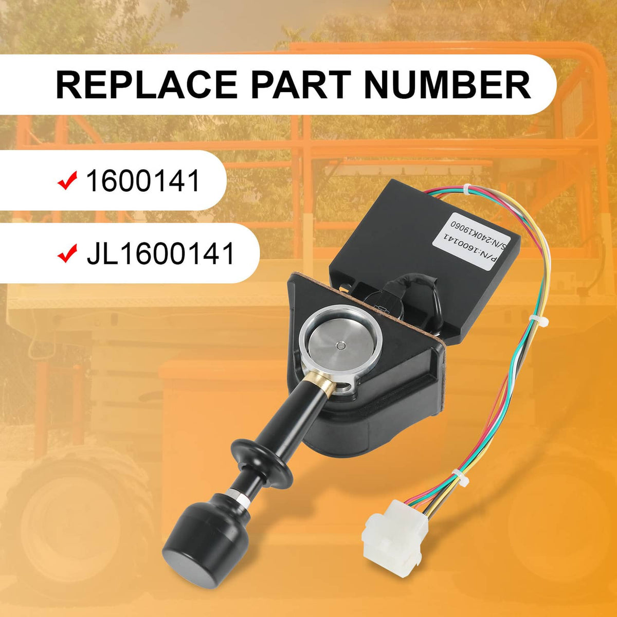 Solidspare Joystick Controller for JLG 40H 45HA 60H 60HA 70H 80H 80HX 86HX 150HAX 1600141