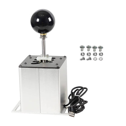 Solidspare USB PC H Gear Shifter 6+R Sim Racing Game For Logitech G29 G27 G25 Thrustmaster