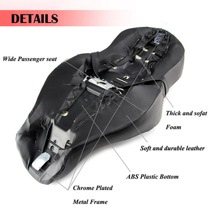 Solidspare Two Up 2-Up Driver Passenger Seat For Harley Sportster XL 883 XL 1200 2004-2023