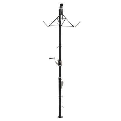 Solid Spare 600lb Truck Hitch Game Hunting Deer Hoist w/ Winch-360 Swivel 2" Hitch Receiver