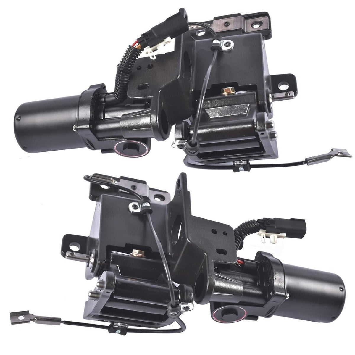 Solidspare Left & Right Side Power Running Board Motor For 18-24 Ford Expedition w/ Bracket