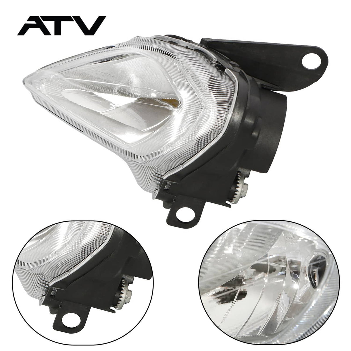 Solidspare Left Headlight Housing Frame For Yamaha Raptor YFZ450 Wolverine 5TG-84110-03-00