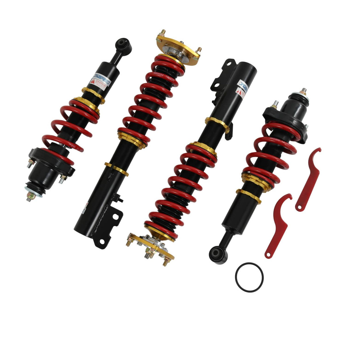 Solidspare Coilover Struts For 08-16 Mitsubishi Lancer & Ralliart CY2A CZ4A Front & Rear