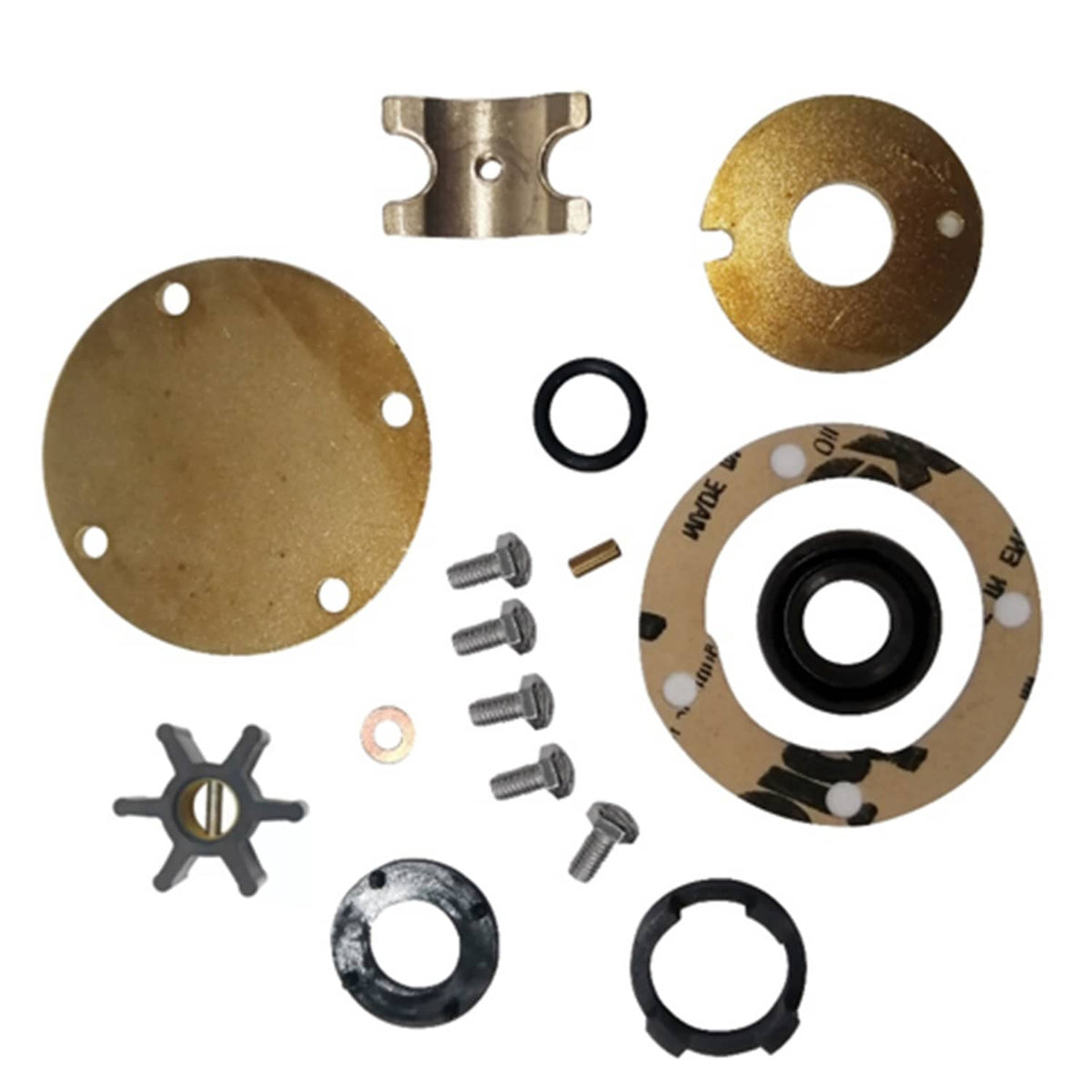Solid Spare Sea Water Pumps Internal Major Repair Kit For Volvo Penta 858065 840557 21951368