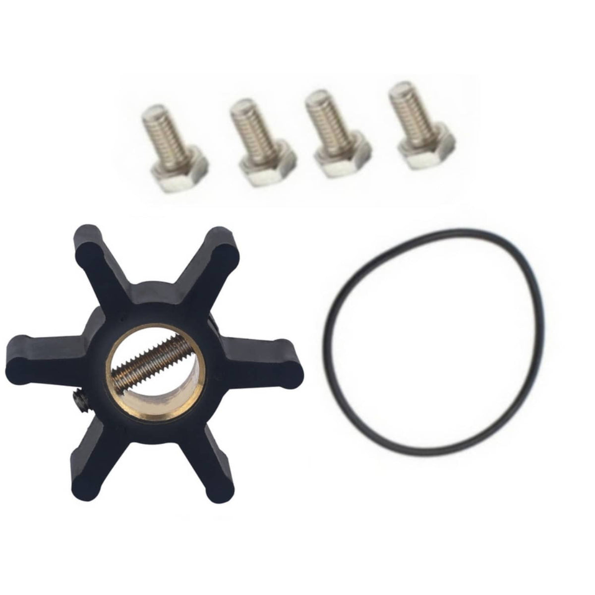 Solid Spare Sea Water Pump Impeller Repair Kit for Westerbeke 46622 Fits Pump 46120 42026