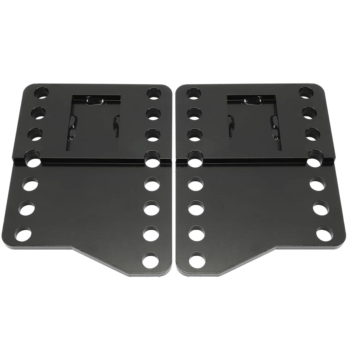 Solidspare Universal Black Steel Snowplow part Mount Drop Brackets Lift Extension Kit