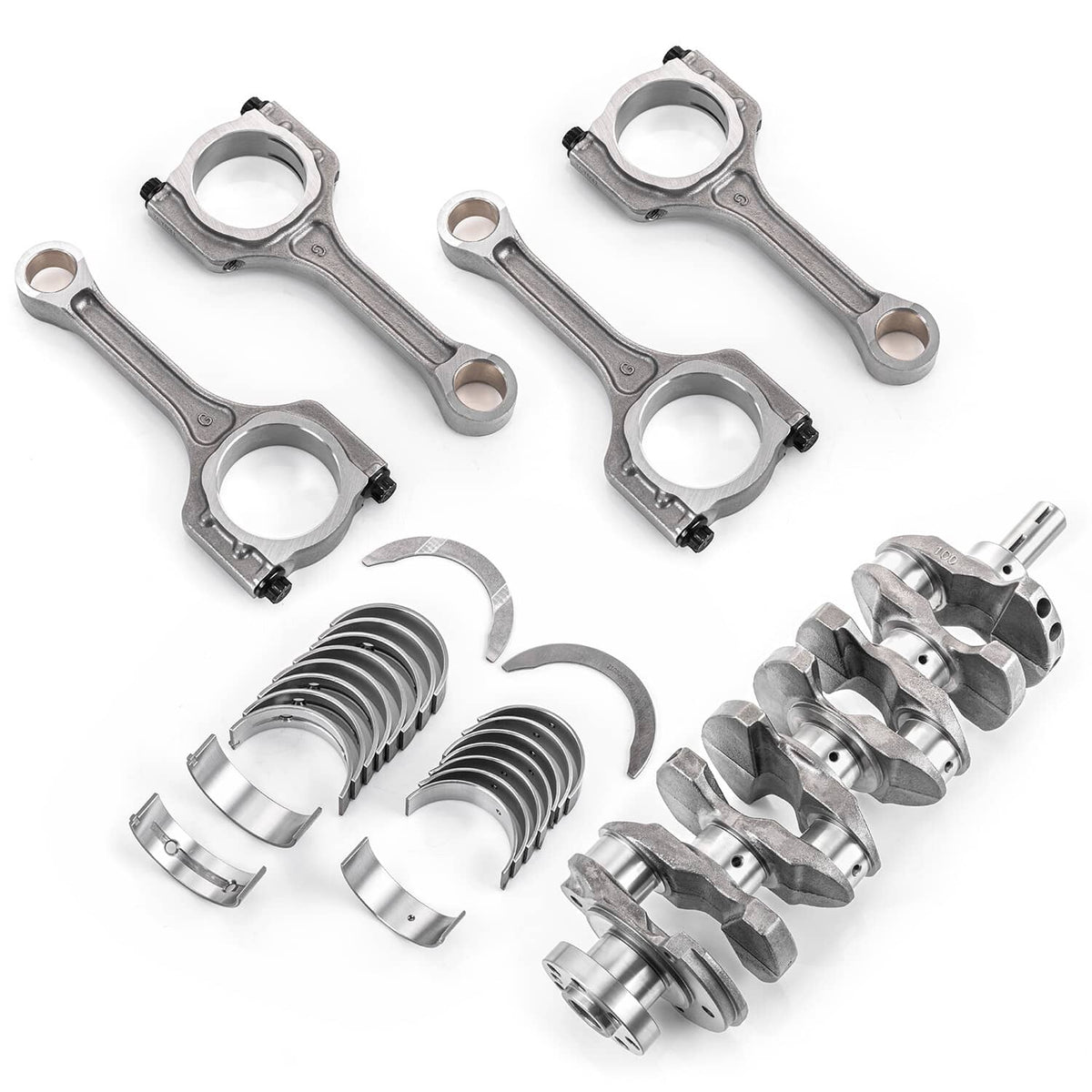 Solidspare Crank Shafts Connecting Rod Bearing Kit for Hyundai Santa Fe Sport 2.4L 2013-18