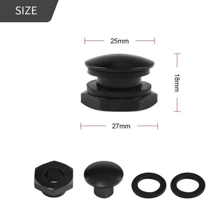 Solidspare Rear Glass Strut Hardware Kit For 1992-1995 Honda Civic 3Dr Hatchback EG6 CRV