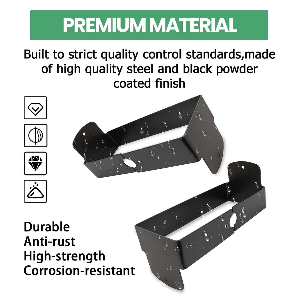 Solidspare Left & Right Brush Light Guards For John Deere 1023 1025R 1026R 2025R #BLV10400