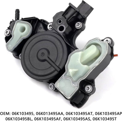 Solidspare PCV Valve Oil Separator For 2014-2020 Golf GTi Jetta 1.8T 2.0T 06K103495AH