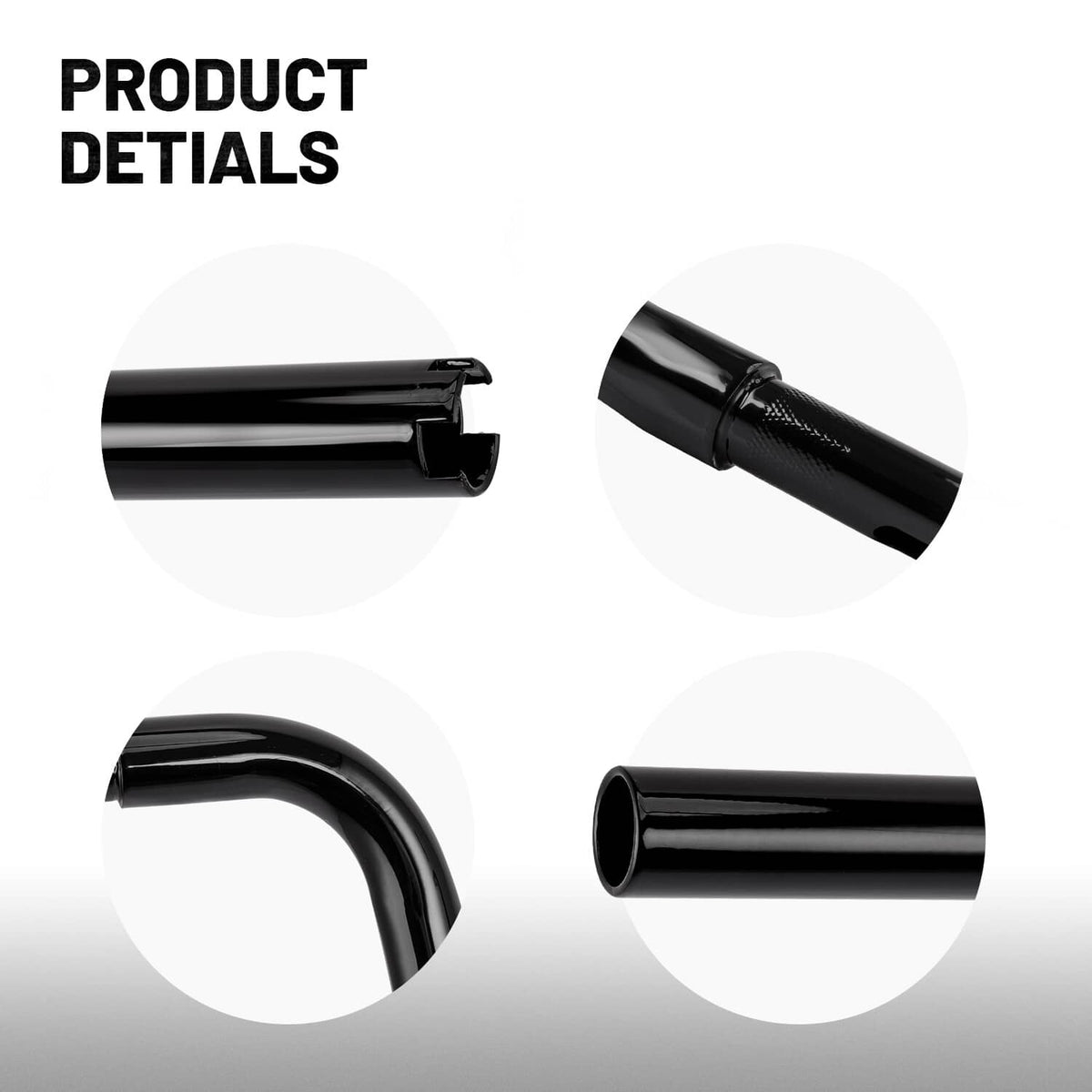Solidspare 14" Rise 1-1/4" Ape Hanger Handlebar Fit For Harley 883 Sportster XL FXST Custom