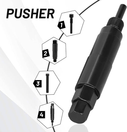 Solidspare Black 65700 Broken Spark Plug Remover Tool for Ford Triton 3 Valve Engines 5.4L