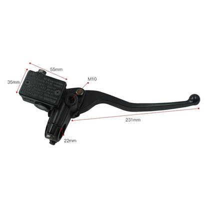Solidspare 7/8" Front Brake Master Cylinder Lever For YAMAHA Banshee 350 Bear Tracker 250